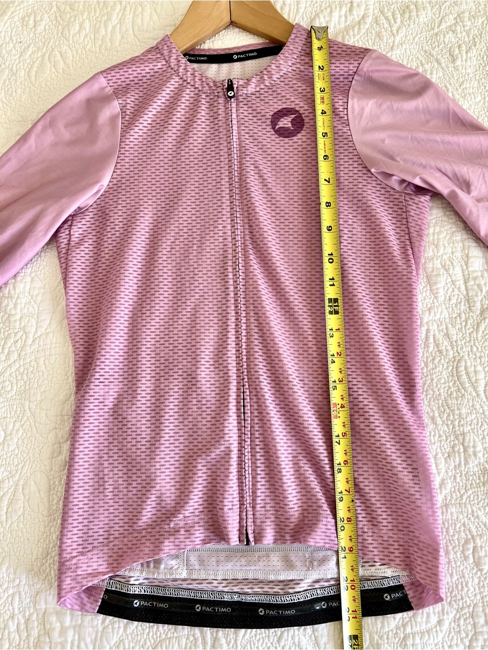 Pactimo Women’s Summit Aero Mesh Short-Sleeve Zip Cycling Jersey Sz S - Picture 9 of 12